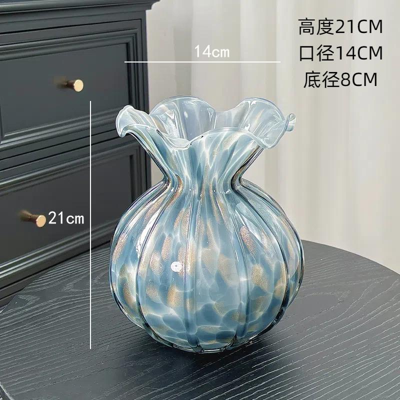 Glass Vase Hydroponics Plant Pot Table Decoration Flowers Arrangement Floral Vases Room Aesthetic Decor