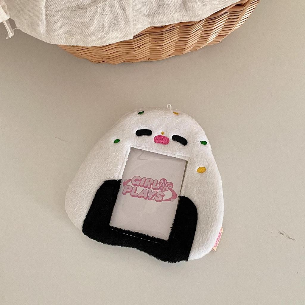 Kawaii Japansk Mat Gosedjur Kortinnehavare & Fotohängare