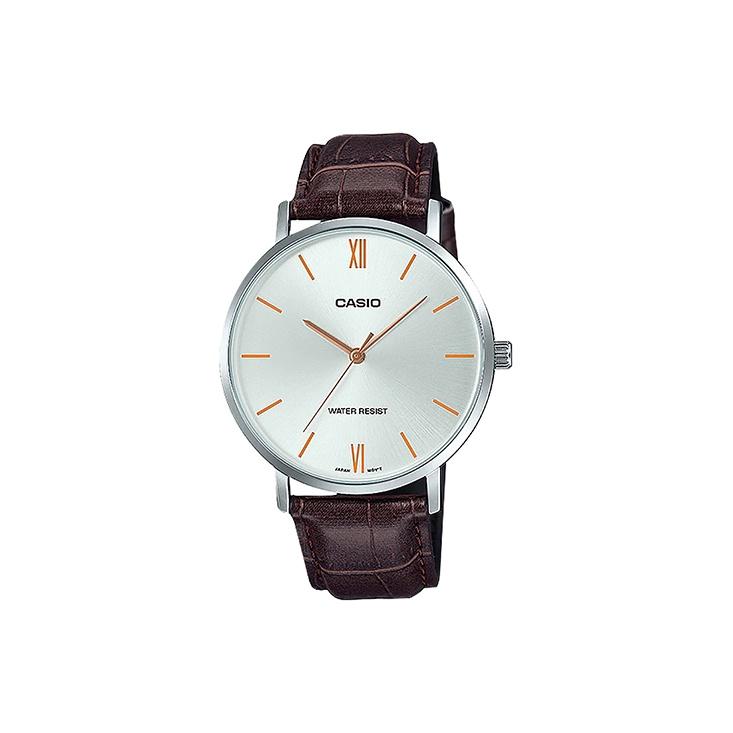 CASIO Men Standard Series Silver Watch MTP-VT01L-7B2 MTP-VT01L-7B2 Silver Dial Regular Box