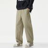 Minger | American Retro Trendy Brand Splicing Tooling Casual Pants Men's Trend Loose Wide-leg Legged Scimitar Pants