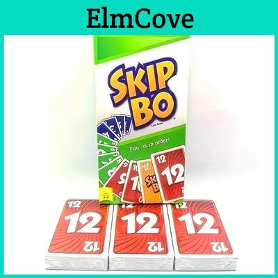 Joc captivant de cărți Skip Bo Perfect pentru Dezvoltarea Abilităților și Divertisment