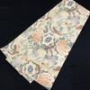 Used 606an103Antique round obi pull-out obi phoenix drum peony chrysanthemum fukuro obi Taisho Roman retro modernGood condition