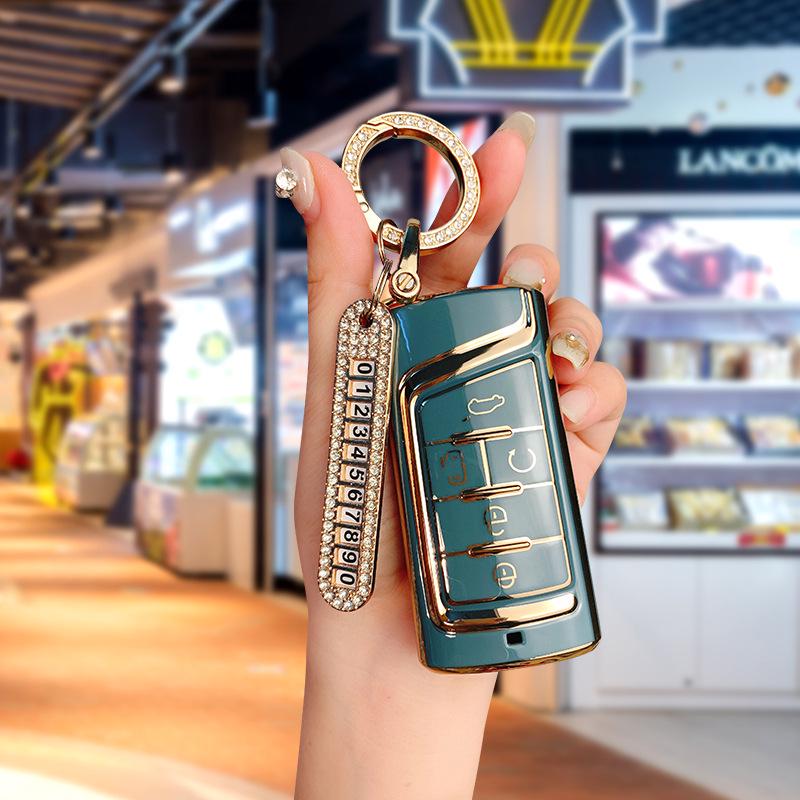 Durable Car Key Case for GAC GA468: Full Protection for GS3, GS5, GS8, M6, M8