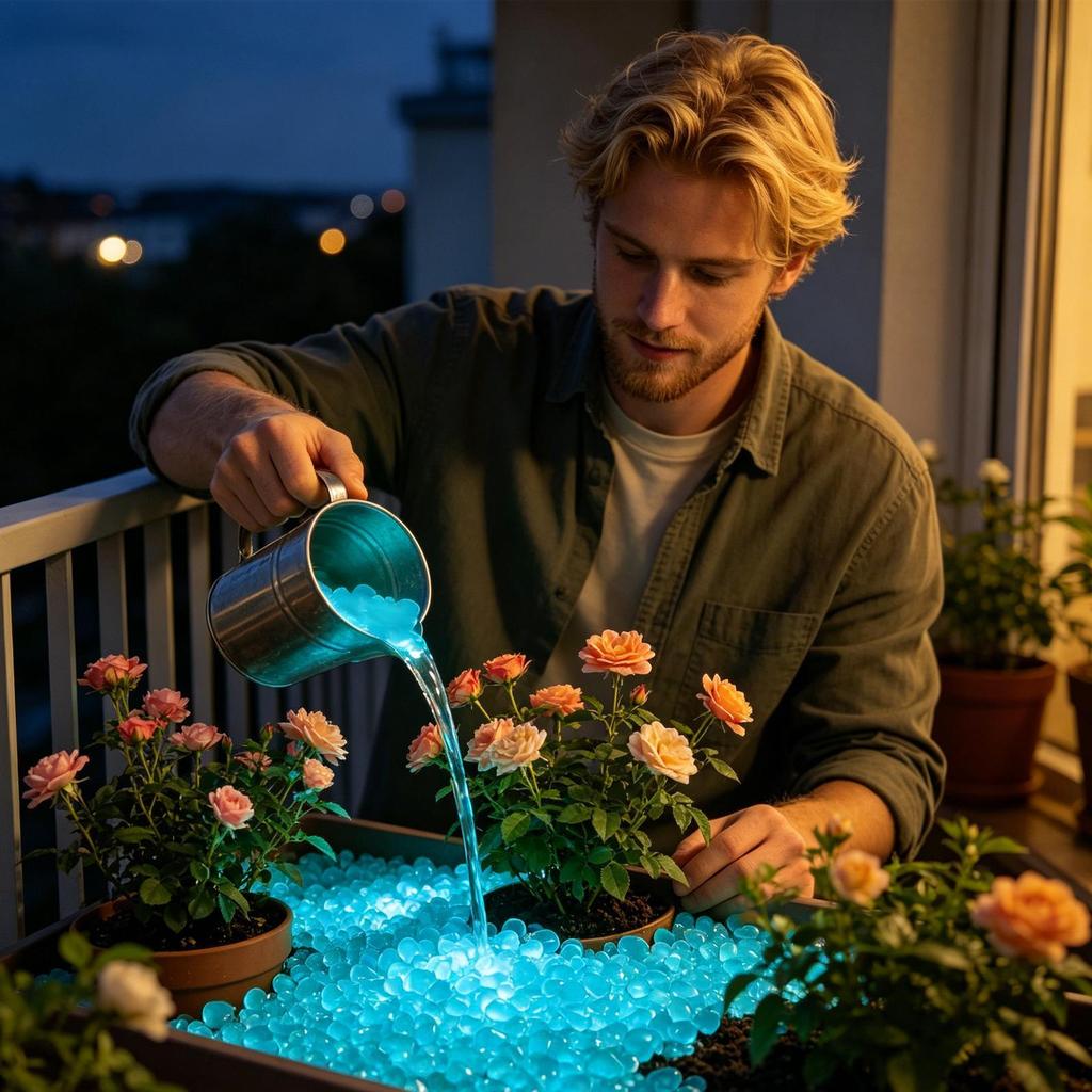 300PCS Glowing Landscape Pebbles Resin Luminous Stone Waterproof Night Bright Ornament For Backyard Garden Aquarium Decor