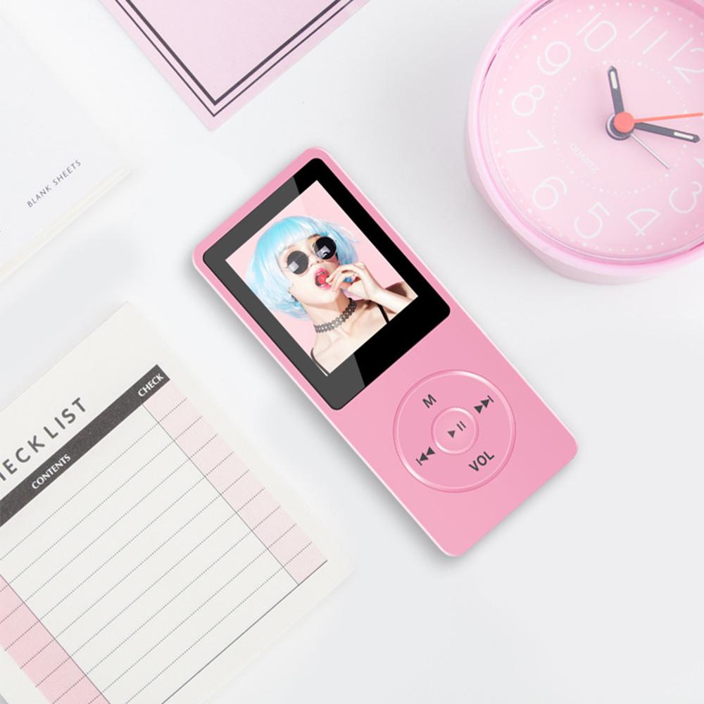 Portable MP3 Player With LCD Screen Built-in Microphone FM Radio Video Hifi MP4 Player Movies E-books Music Players Dropshipping