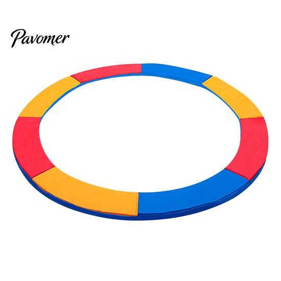 Trampoline Safety Accessory 8/10/12FT Replacement Pad UV Resistant Waterproof PVC Spring Cover Edge Protector Round Accessories Cushioning