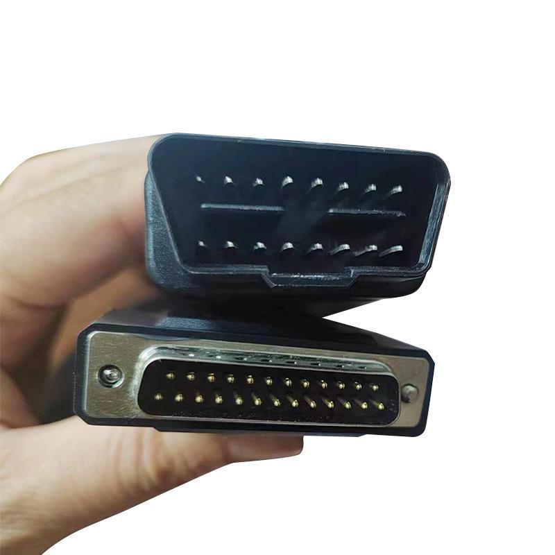 1.5M OBD Male To DB25P Male Vehicle Wiring Harness & Connector