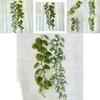 Green Leaf Artificial Monstera Vine 120cm Wall Hanging For Home Decor