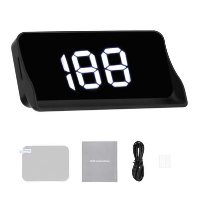 Car Headup Display Windshield Projection Heads Up Display LED Digital Speedometer with Reflective