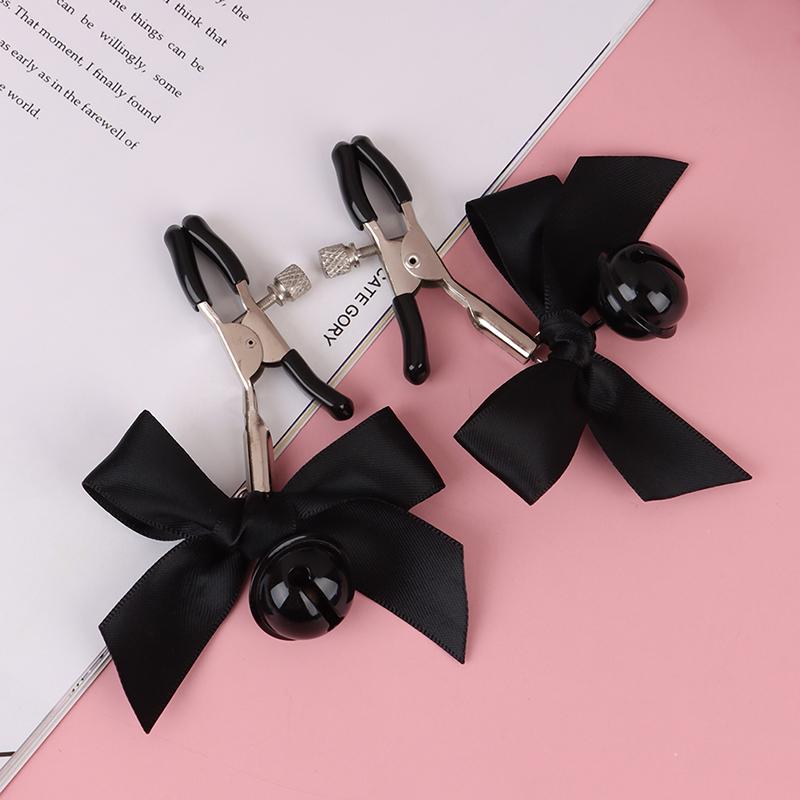 Adjustable Nipple Clamp Breast Small Bell Adult Fetish Flirting Teasing Sex Toys