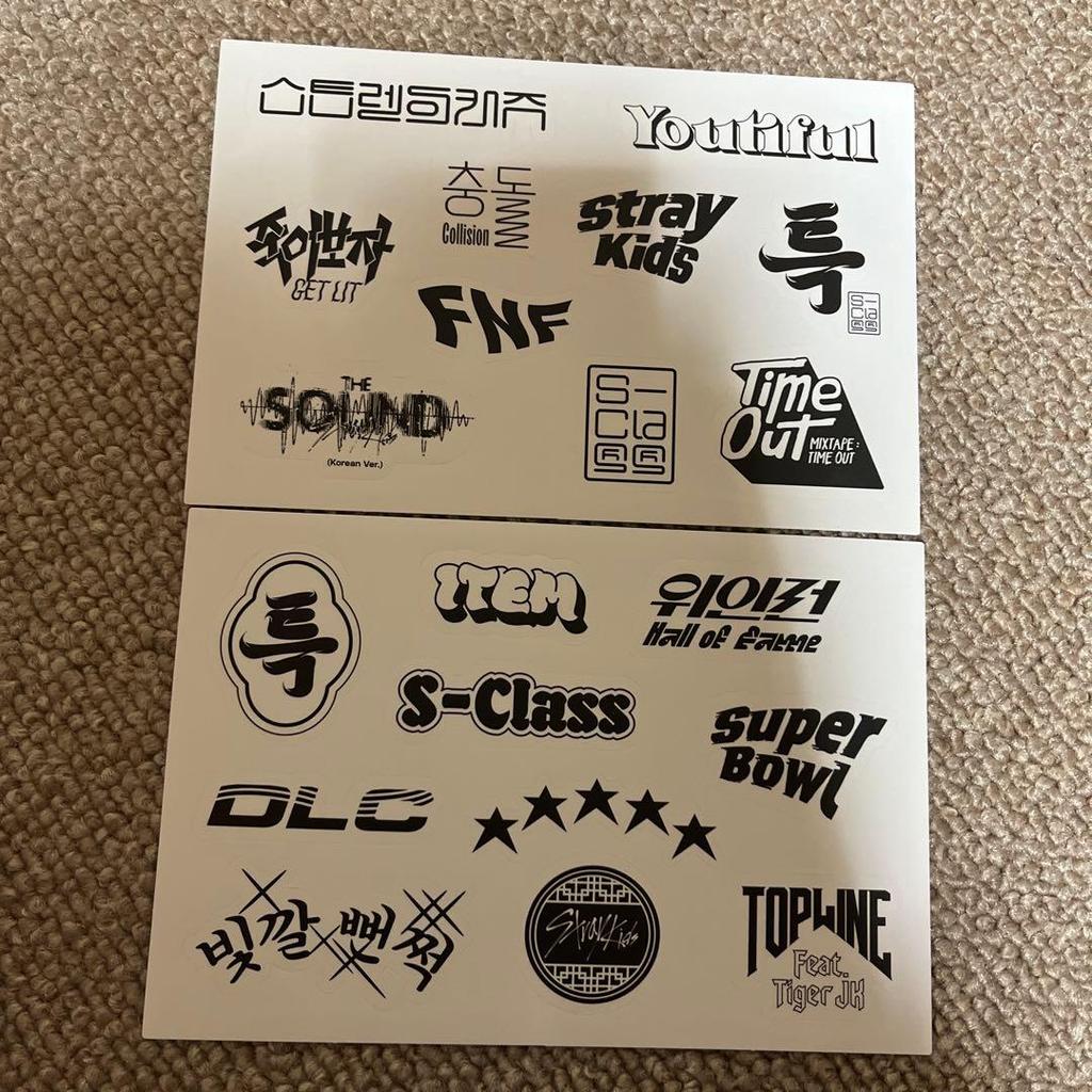 [USED] Stray Kids Album Opened