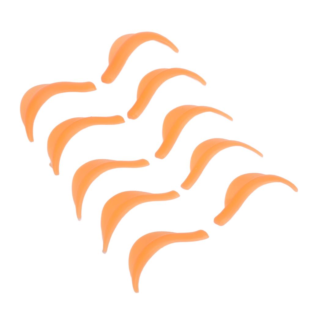 5 Pairs Silicone Eyelash Perming Curler 5 Sizes Reusable Soft Lash Lift Shields Rods for Beauty