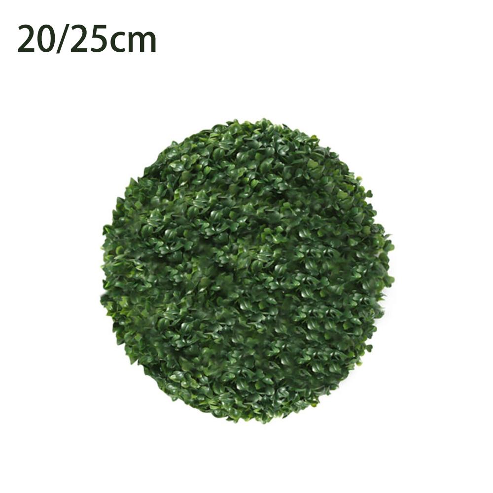 Artificial Plastic Leaf Effect Topiary Tree Ball Hanging for Home Decor