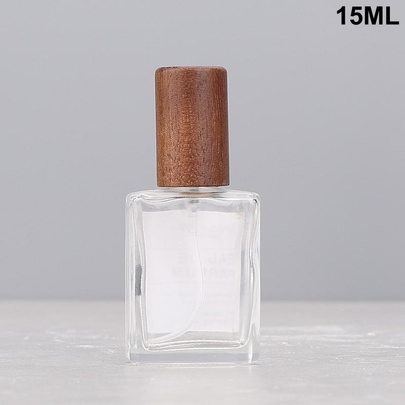 

15/30/50 мл Квадратный Стеклянный Флакон для Духов Прозрачные Флаконы-Спреи Упаковочный Флакон Многоразовый Атомайзер Дорожный Косметический Контейнер