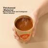 MARYYA Disposable Paper Cups, Thickened, 270ml*40 Pieces, Natural Color, Large Size, for Juice, Drinks, And Tea