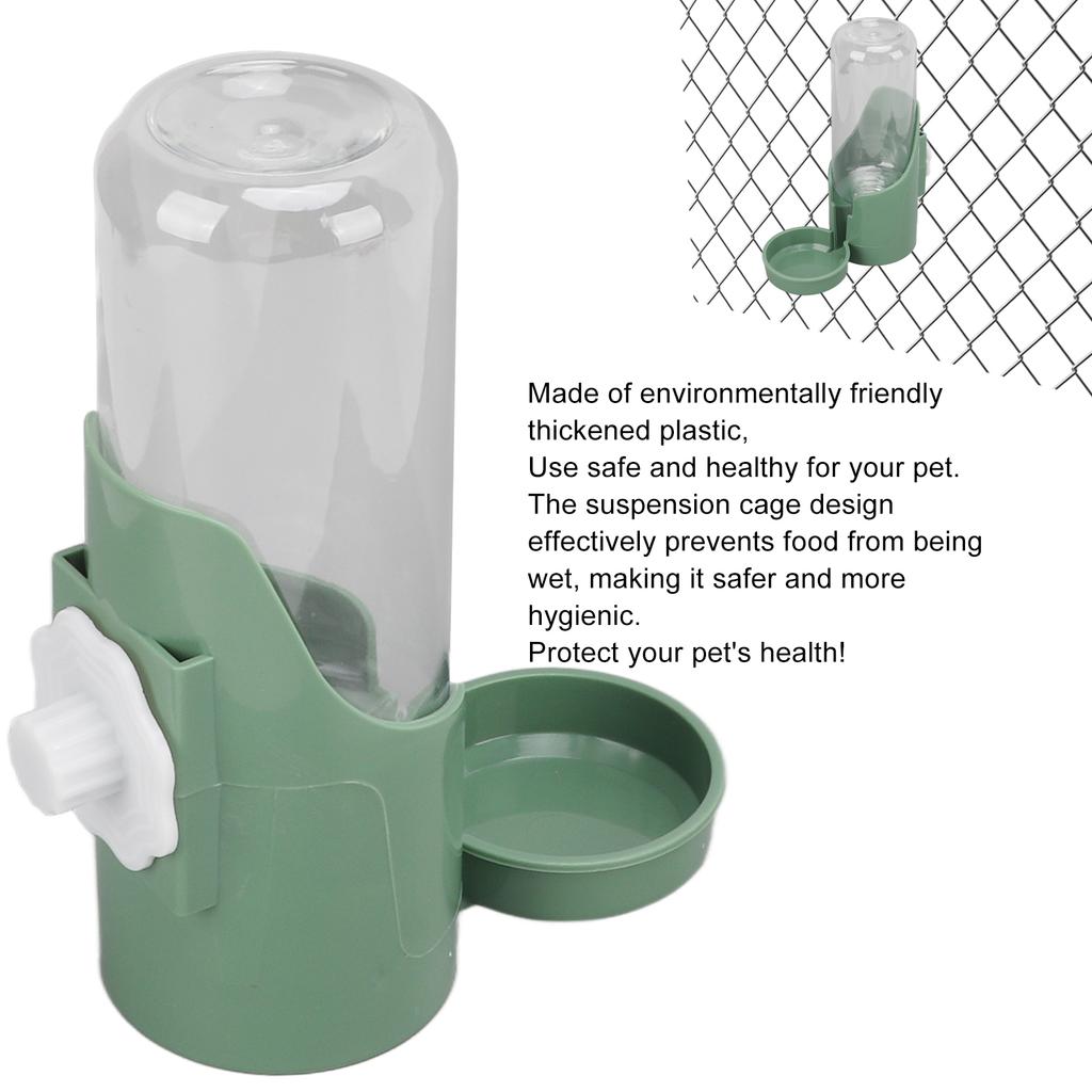 450ml Dog Water Dispenser Leakproof Pet Auto Feeding Water Bottle for Cats Dogs Rabbits