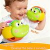 Interactive Crocodile Hand Chime Toy for Infants & Youngsters - Soothing & Stimulating Sensory Play, Durable ABS Material