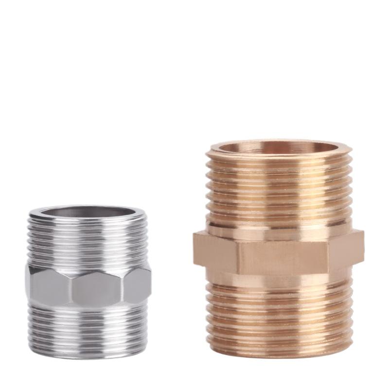 G 1/8" 1/4" 3/8" 1/2" BSPP Mamelon Hexagonal Filetat Exterior Cupru Fiting Conductă Conector Articulație Casă Grădină Apă Gaz Aer Ulei