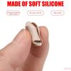 6 Pack Silicone Ear Tip Plugs Sleeve In Ear Headphone Soft Comfortable Earbud Covers Enhancing Sound Isolation for Sleep