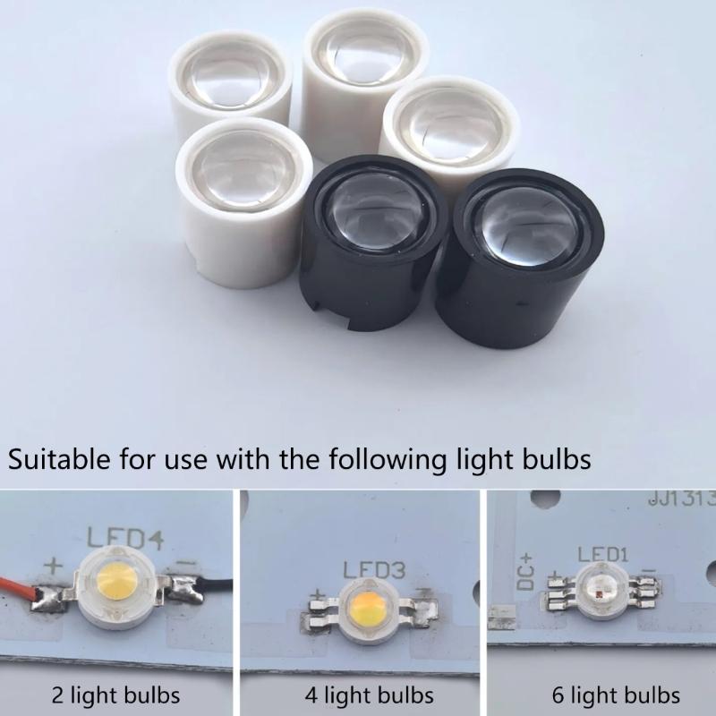 14.5mm LED Lens Reflector Collimator Professional Narrow Angles Lens for Floodlights and Wall Washers