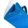 PRADA Canapa logo Bag Shoulder Bag Tote Bag Canvas blue/White