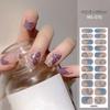New Style Red Book Gel Nail Stickers: Semi-Western, Korean No-Bake Nail Art