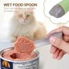 Neue Haustier Katze Hund Fütterungsschaufel Hundefutter Schaufel Multifunktionslöffel mit Verschlussbeutelklemme Kreativer Messlöffel Welpe Beutelklemme Tasse