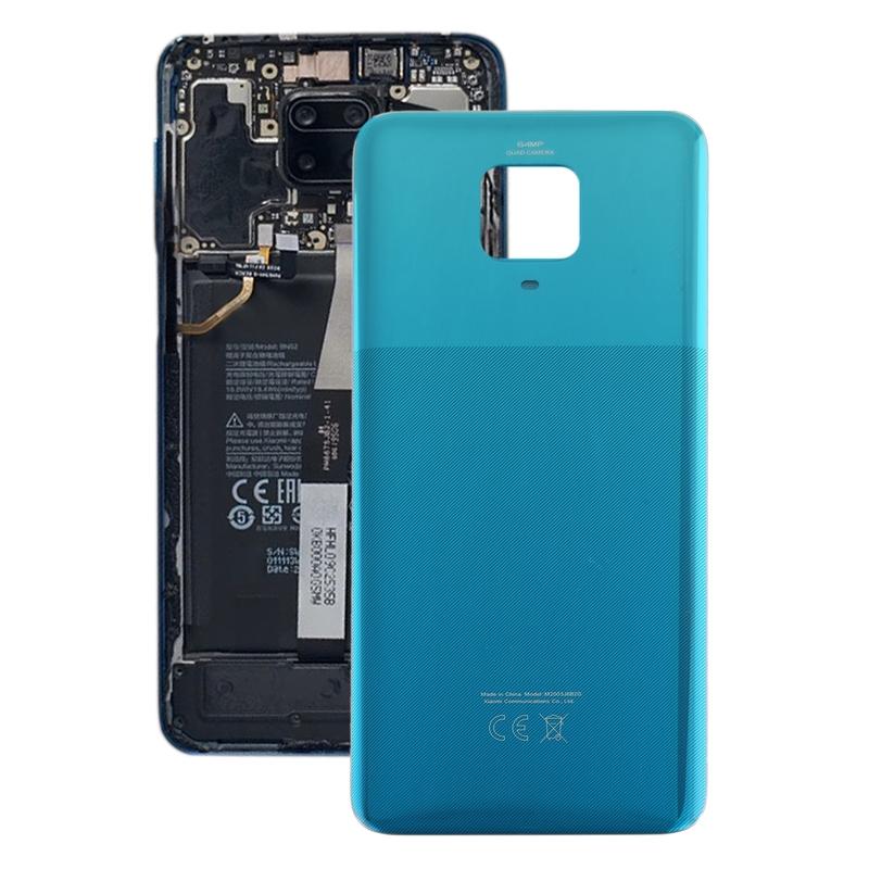 Battery Back Cover for Xiaomi Redmi Note 9 Pro M2003J6B2G Phone Repair Spare Part