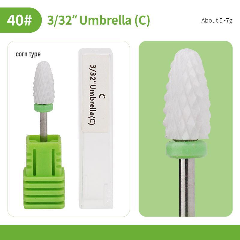 Ceramic Nail Drill Bit for Nail Art & Gel Polish Removal