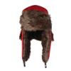 Men Women Earflap Fur Winter Cap Russian Ushanka Winter Hats Ski Hat
