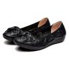 Spring Shoes Woman Flats Genuine Leather Slip On Ballet Flats Bowknot Casual Women Shoes Moccasins Loafers Plus Size 43 WSH3376