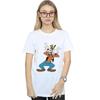 Disney Womens/Ladies Crazy Goofy Boyfriend T-Shirt