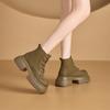 Women's Ankle Boots and Short Boots Lace-up Breathable Casual Women Boots  Motorcycle Boots Female for Spring and Autumn