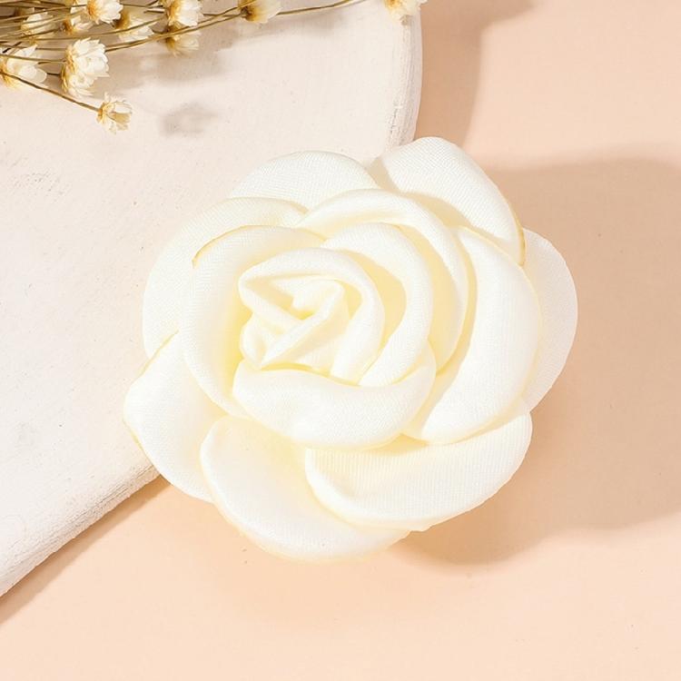 Stoff-Rosenblüten-Broschen-Nadeln Modeschmuck Cardigan Hemd Corsage Abzeichen-Nadel Sicherheitsnadeln für Damen Accessoires