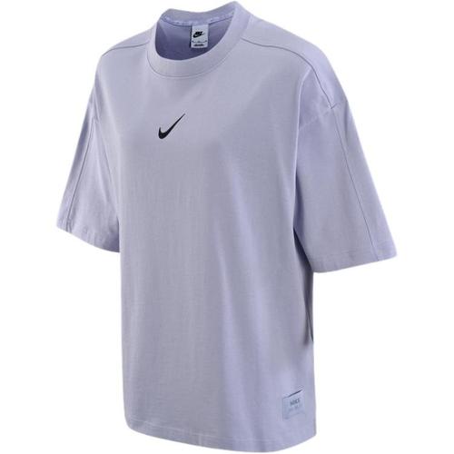

Nike Sportswear Drop Shoulder Sleeve T Shirt Women s Mist Gray Blue DV8023-536 EU M синій/сірий колір