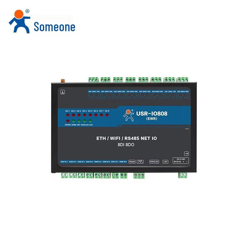 

LonHand IO808 RS485 Ethernet/WIFI IO Module