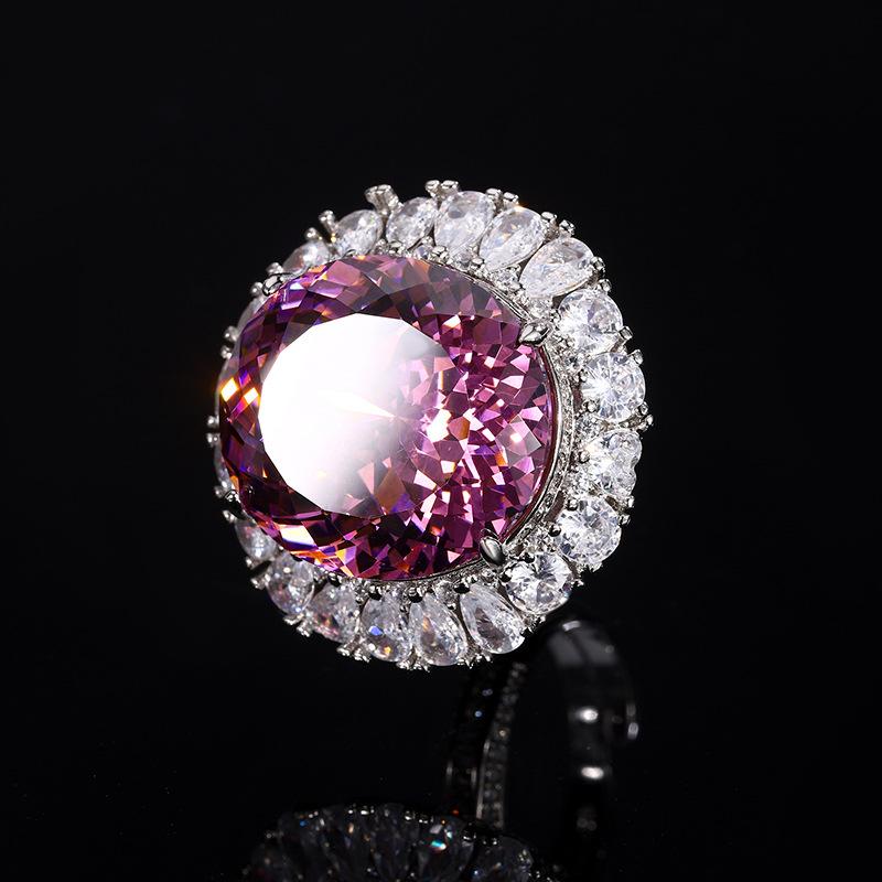 Jewelry Simulation Bird'S Nest Cut Dry Rose Egg-Shaped Luxury Setting Temperament Set 18 * 20