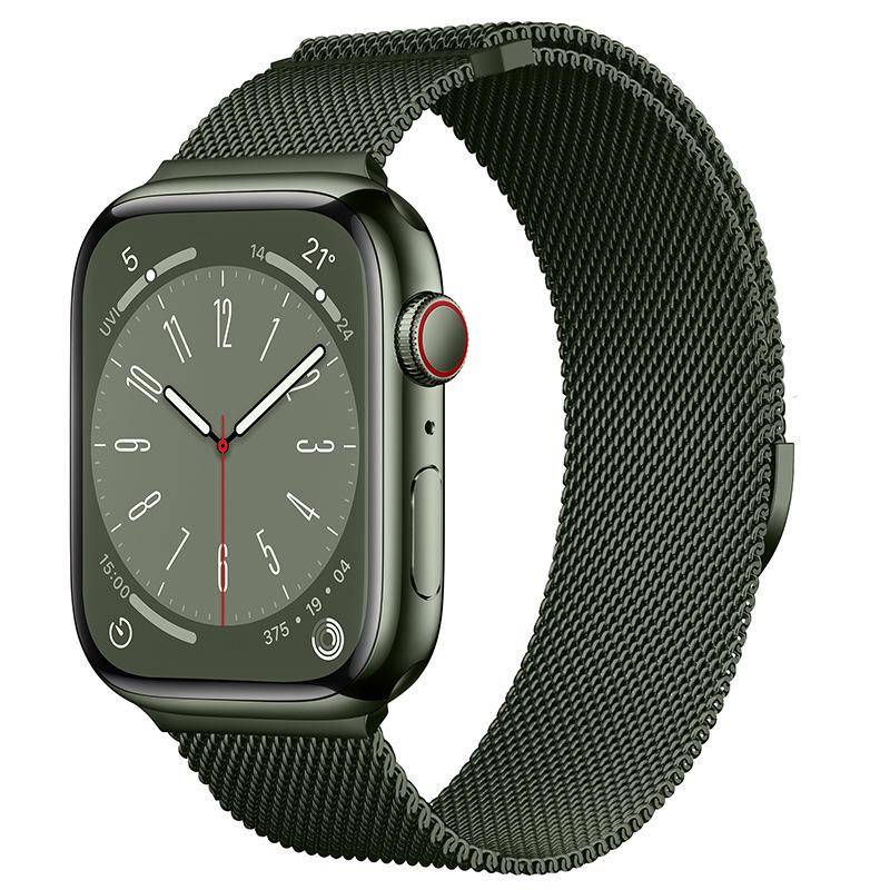 Milanese Magnetic Steel Strap for Apple Watch Ultra/iWatch 10