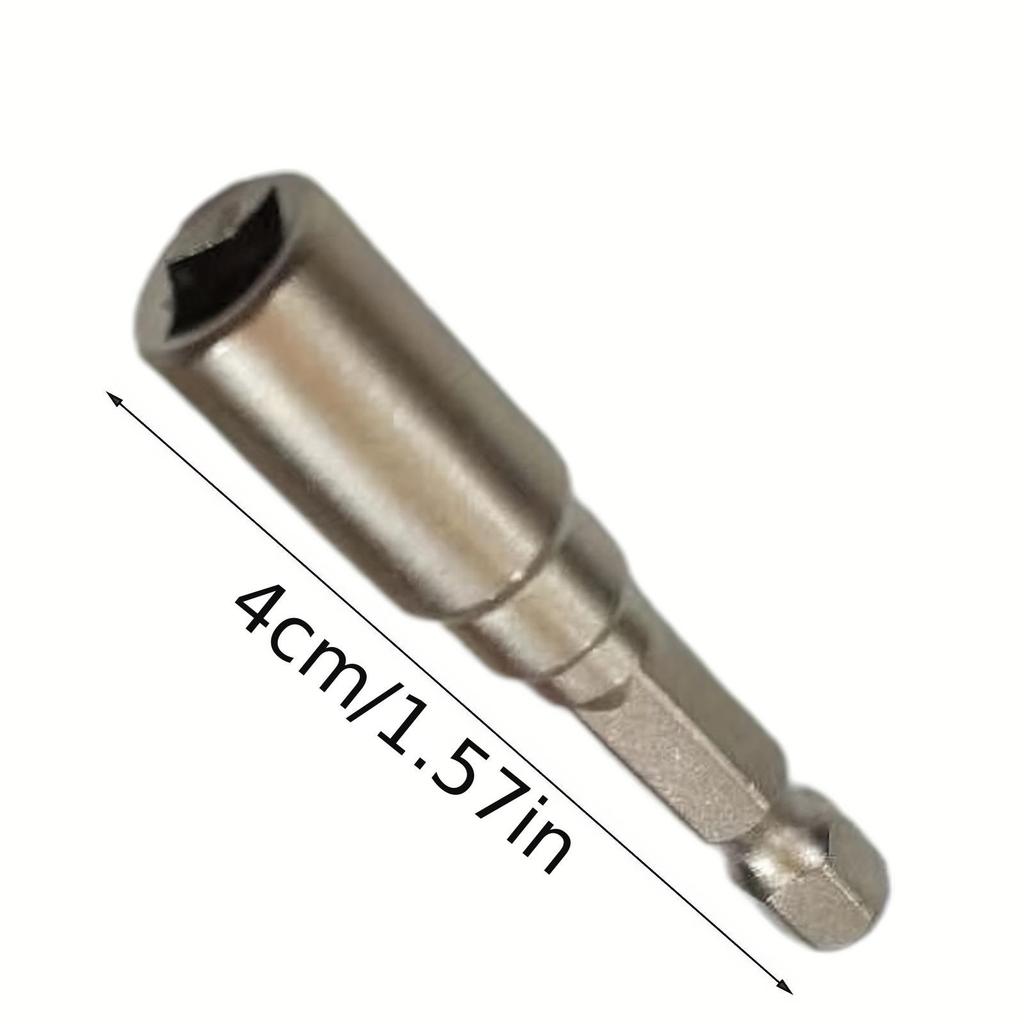 Alloy Drum Key Drill Bit, 1.57-inch - Durable, Rust-Resistant Tuning Accessory for Drummers, Compatible with Most Hand Drills and Screwdrivers