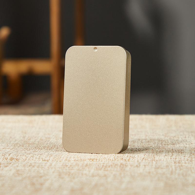 Tinplate Mini Metal Box Slide Cover Storage Box Wedding Jewelry Pill Cases Portable Tin Boxes Container Cosmetic Organizer