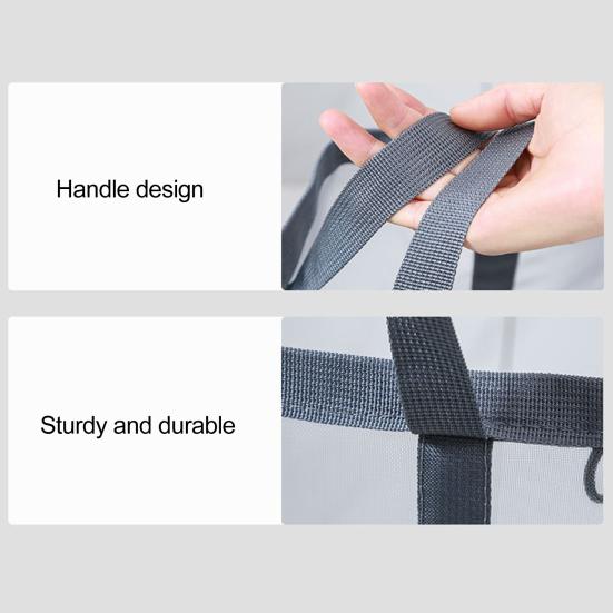 Laundry Hamper Collapsible Clothes Basket with Reinforced Handle Large Capacity Foldable Design Dirty Clothes Hamper