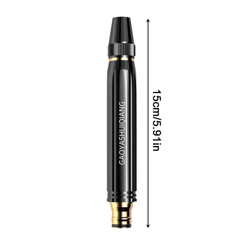 High-pressure Car Wash Water Gun Black High Pressure Water Gun Adjustable Mode High-pressure Water gun Cleaning Artifact Tool