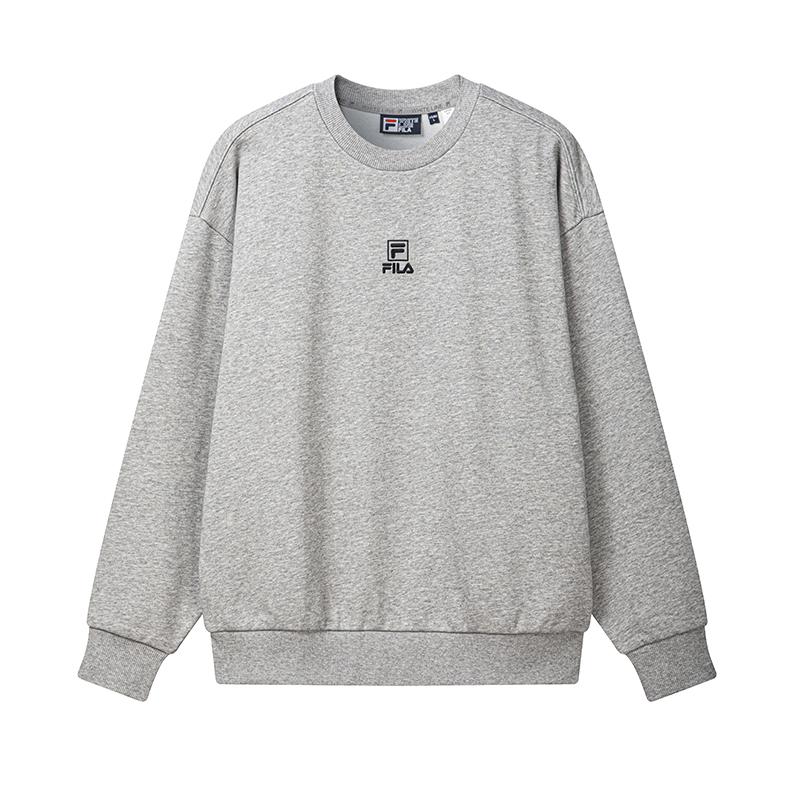 FILA Original Fashion Versatile Comfortable Skin-Friendly Sweatshirt Men sweatshirt F51U639201FMG S