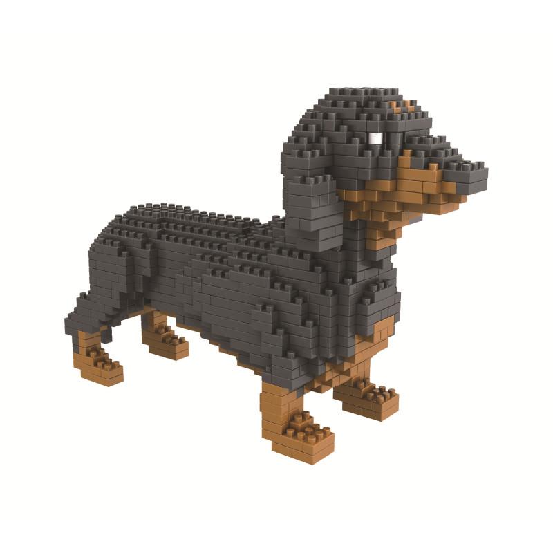 Poodle Poodle Or Dog Figure To Assemble With Nanoblocks Pieces Toys Children