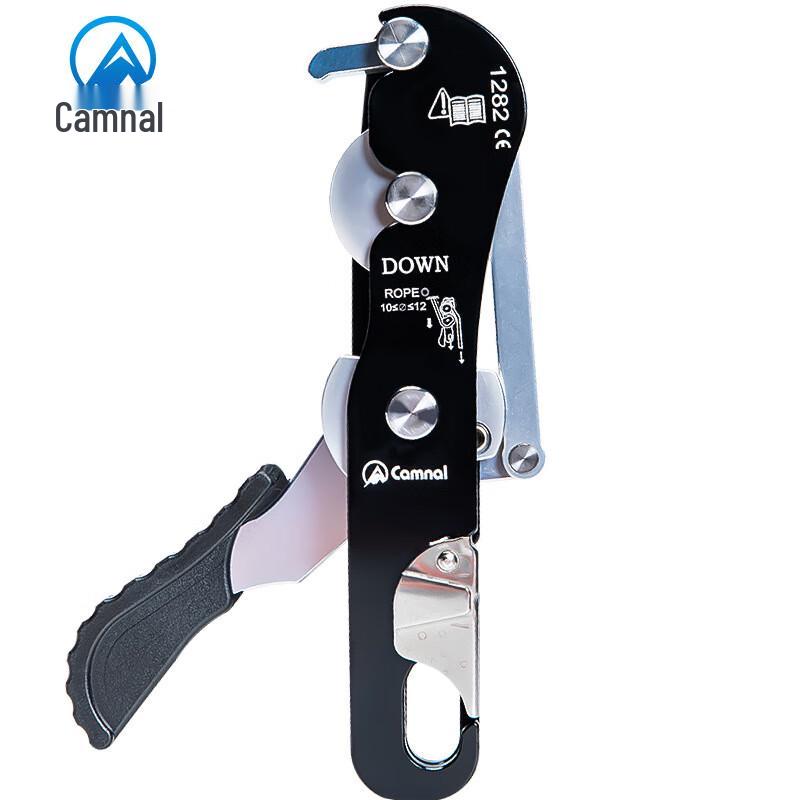 Outdoor Rock Climbing Hand-Controlled Descender