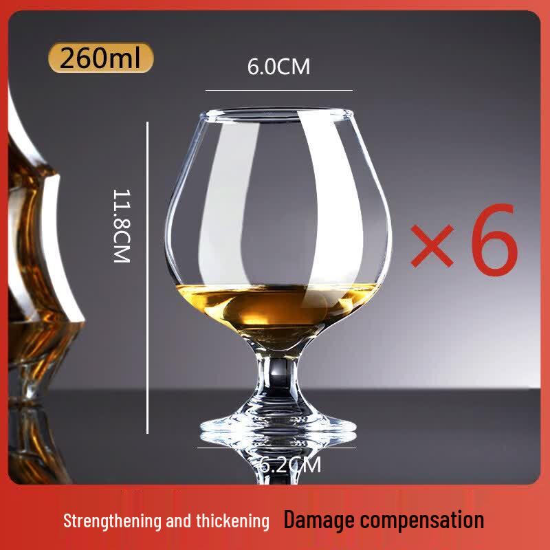 ZISIZ Crystal Glass Brandy & Whiskey Glass