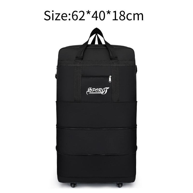 

Large Capacity Foldable Travel Bag With Multiple Compartments For Air Travel 62cm/24.41in