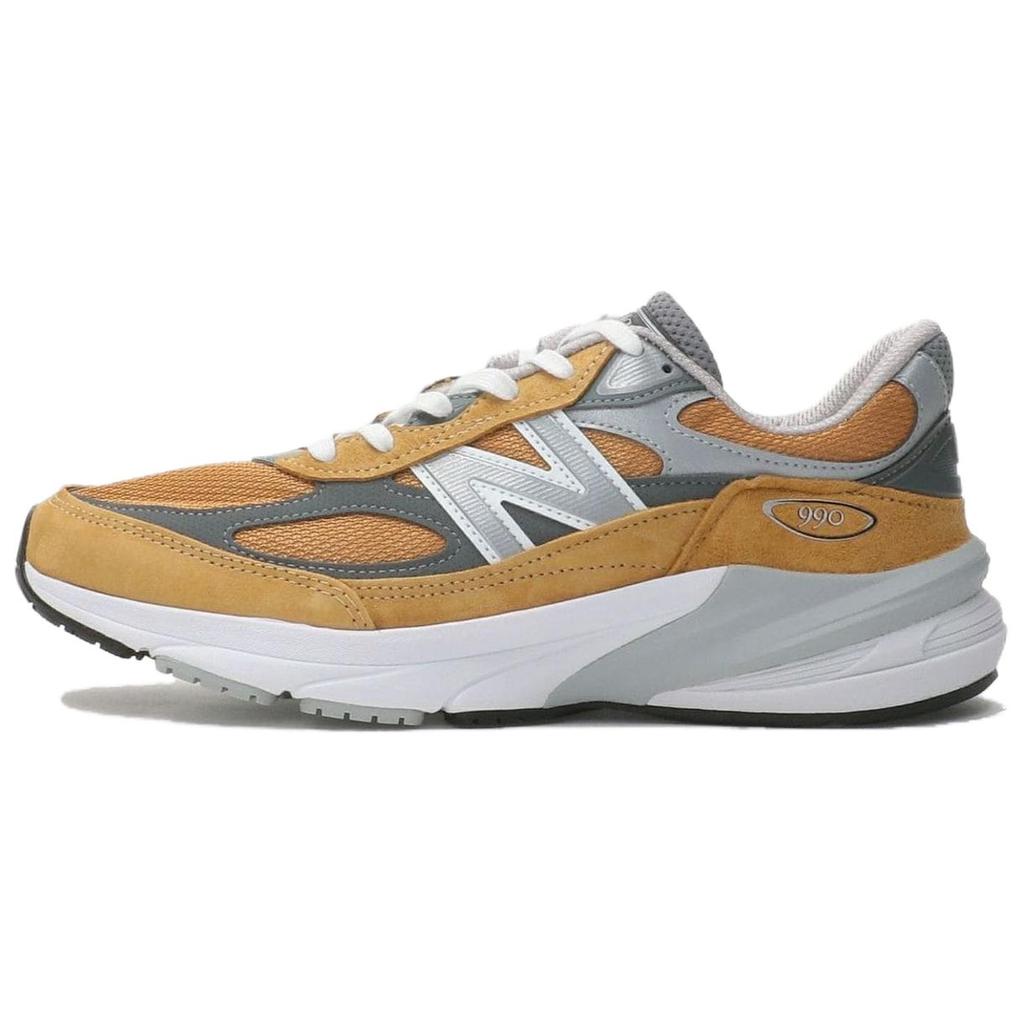 New Balance 990 V6 Wheat Silver Sneakers U990TN6