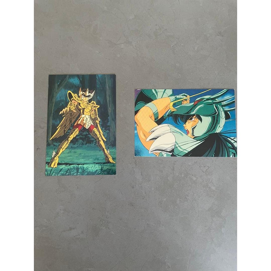 Saint Seiya Released on July 18, 1987 1st postcard of theatrical release Very rare