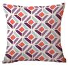 Polyester Colorful Geometric Pillow Case Combination Home Sofa Cushion Pillow Case